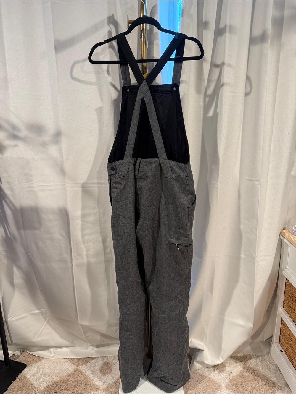Obermeyer Malta Bib Overalls Women's Size 8 Skiing Snow Cold Pants $199 - Picture 7 of 10